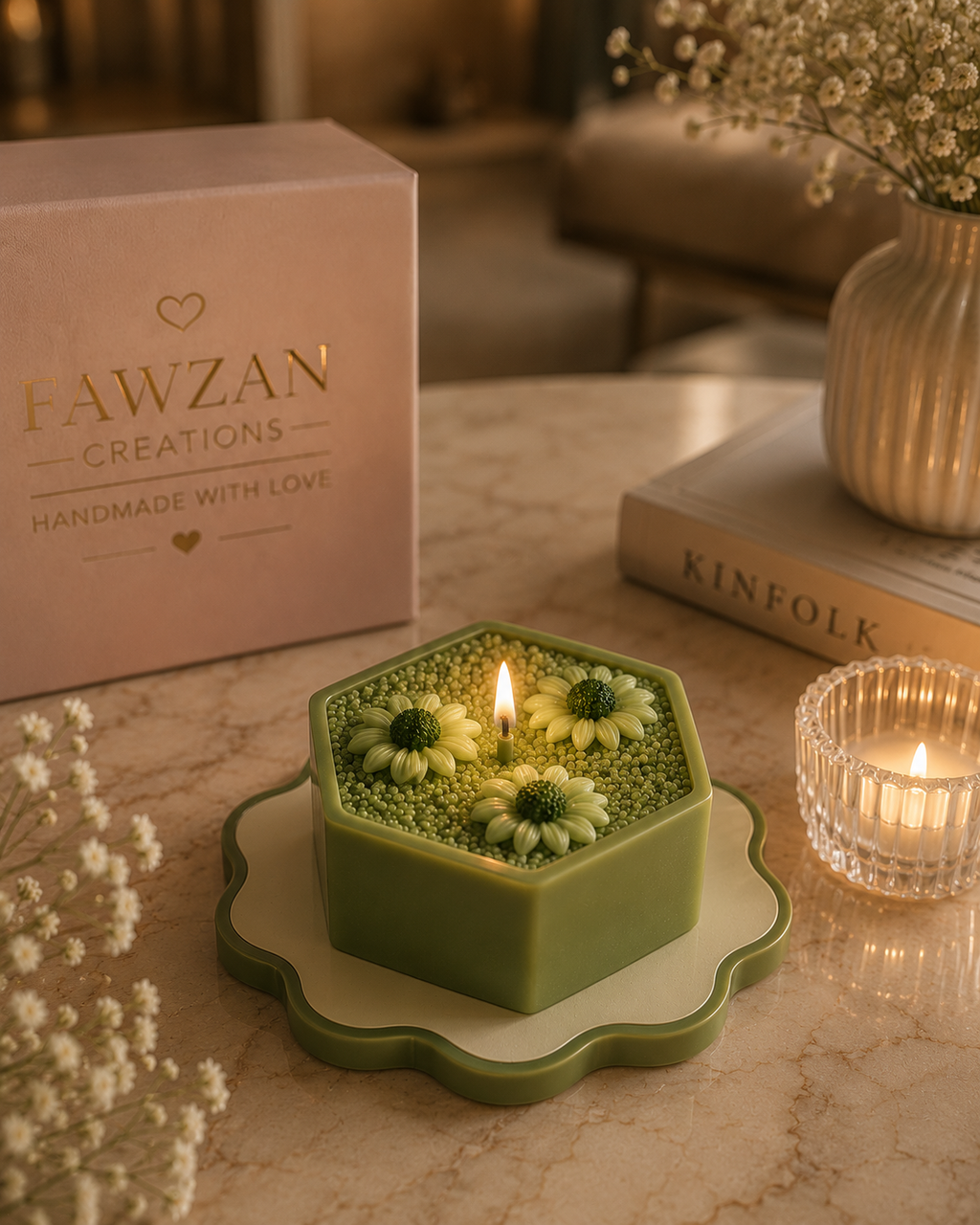 Bloom Essence Handmade Scented Candle